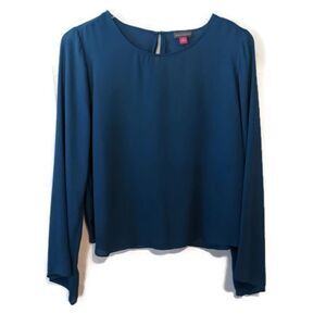 VINCE CAMUTO Long Sleeve Blouse [Wide Fit]